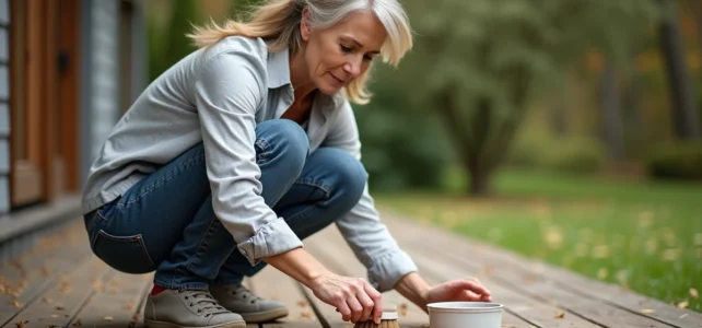 Les meilleures méthodes pour enlever la résine de pin sur une terrasse facilement