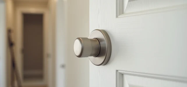 Verrou à bouton ou à clé : comment choisir la meilleure sécurité pour votre porte ?